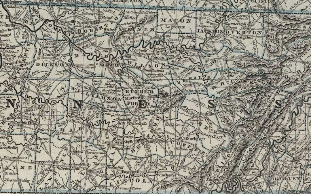 Historic Tennessee Maps